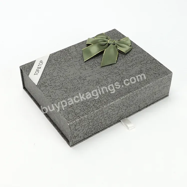 Custom Book Shaped Gift Boxes Printing Magnetic Paper Packaging Cardboard Rigid Black Box With Logo