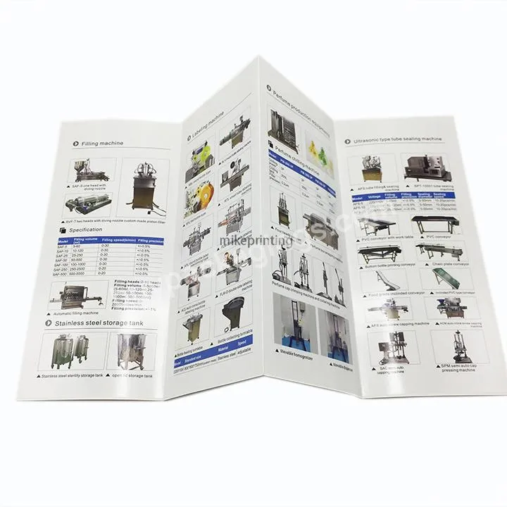 Custom Booklet Printing Flyer Brochure Leaflet Printing Cheap Price Book Printing Booklet