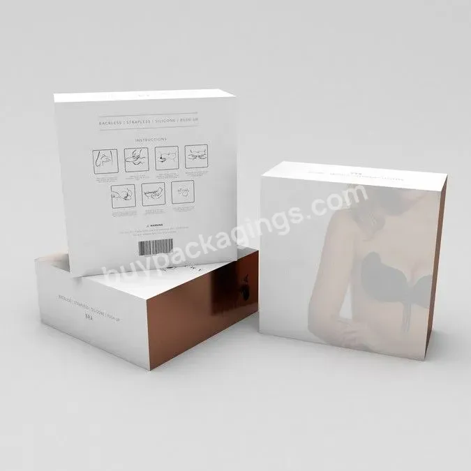 Custom Bra Women Underwear Box Briefs Boys Underwear Gift Luxury Packaging Box With Window