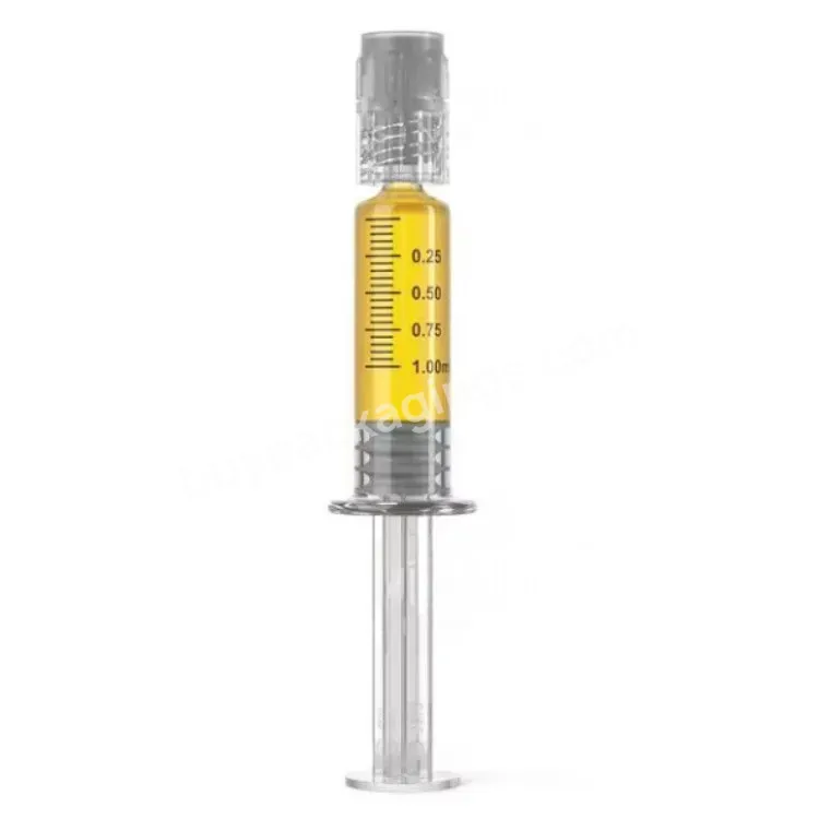 Custom Brand 1ml 2.25ml 3ml 5ml 10ml Sterile Luer Lock Glass Applicator Prefilled Syringe