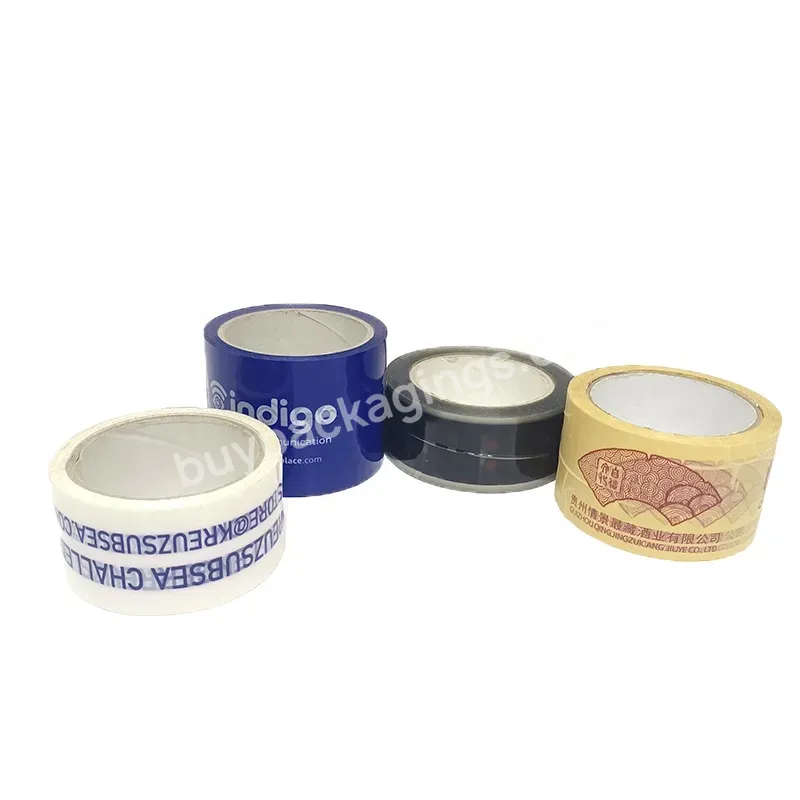 Custom Brand Suppliers Packaging Adhesive Roll Shipping Custom Logo Printed Clear Tape