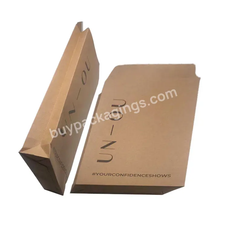 Custom Brown Kraft Ship E-commerce Eco Mailers,Paper Mailing Bags,Cheep Craft Paper Mailer Bag