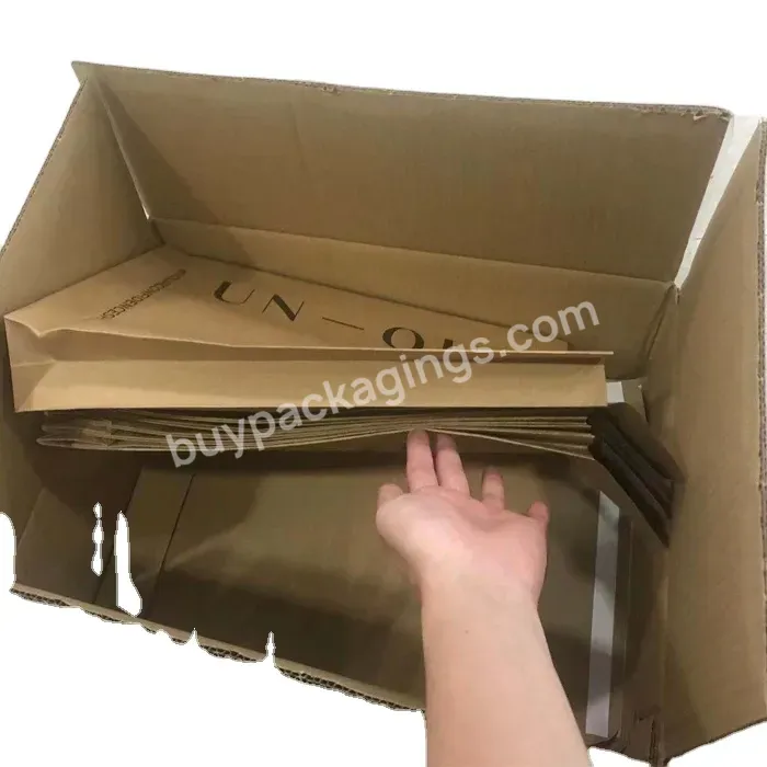 Custom Brown Kraft Ship E-commerce Eco Mailers,Paper Mailing Bags,Cheep Craft Paper Mailer Bag