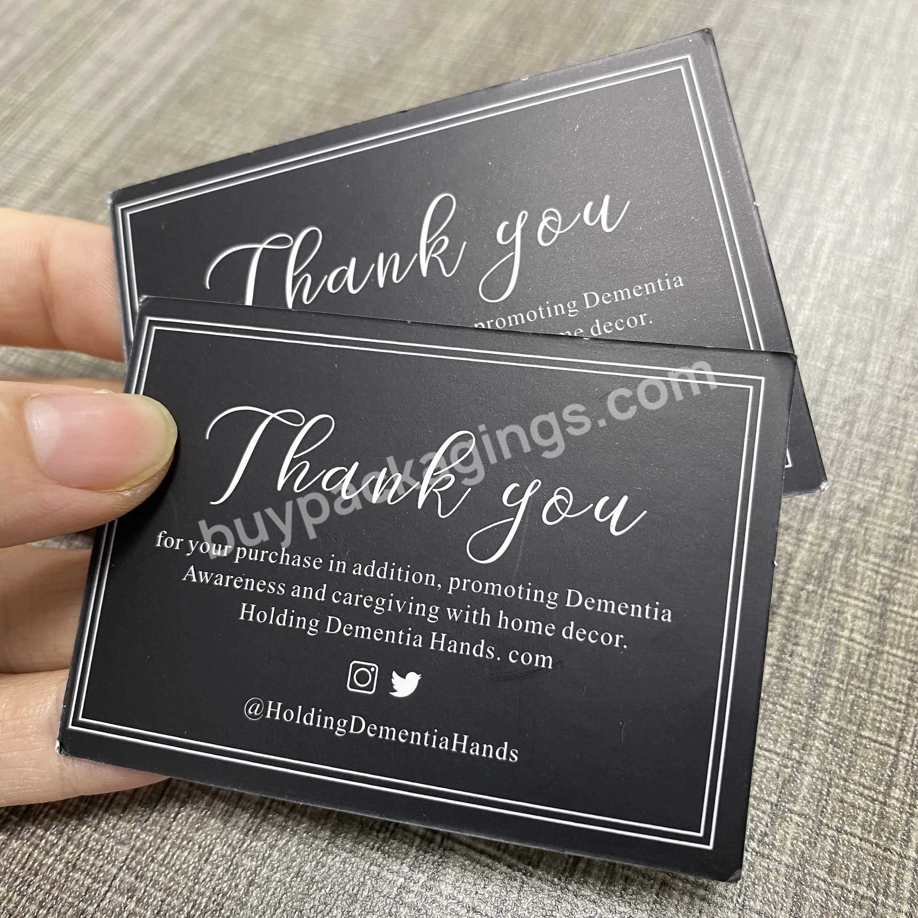 Custom Business 400/800g Cards Colored Paper Thank You Cards,Custom Paper Cards