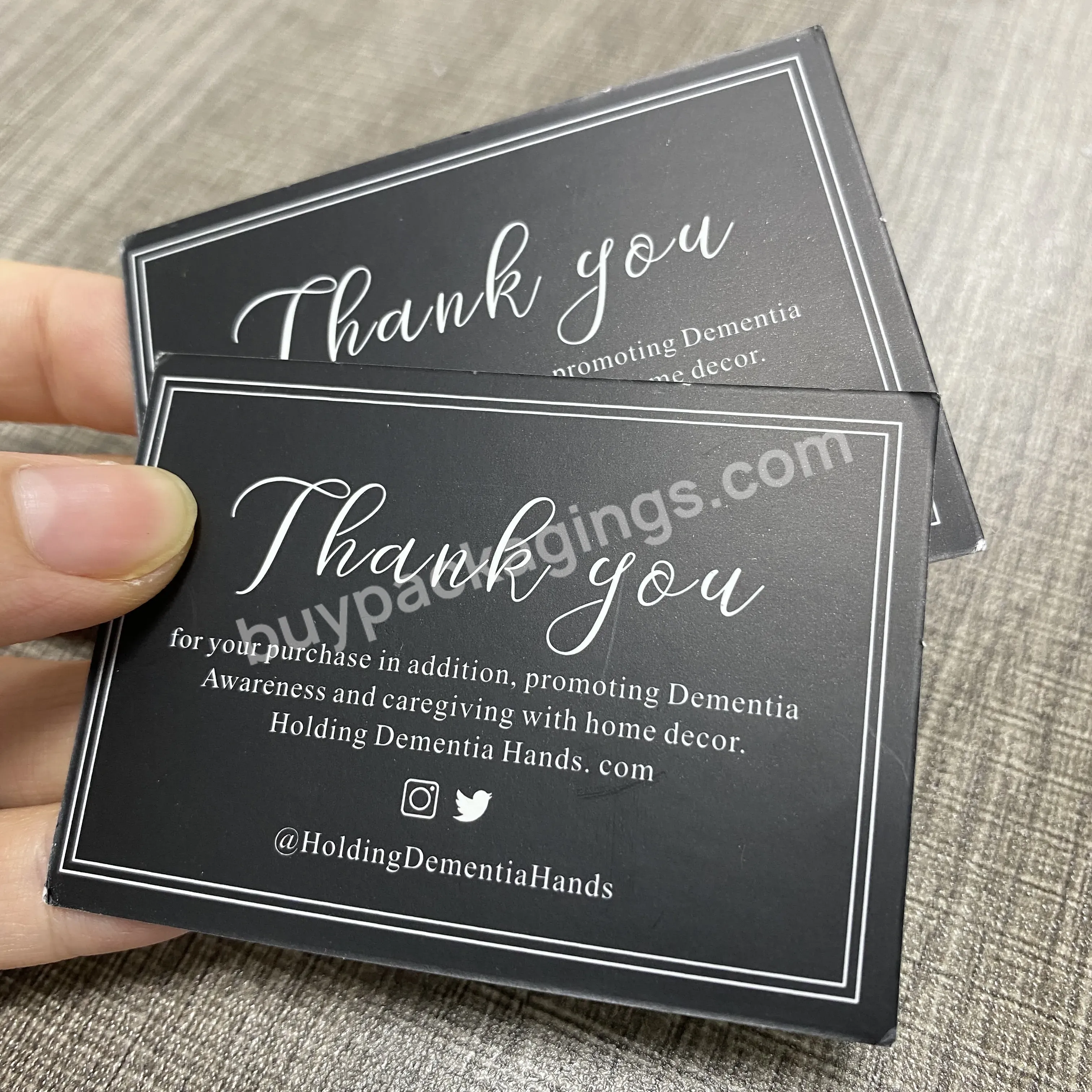 Custom Business 400/800g Cards Colored Paper Thank You Cards,Custom Paper Cards