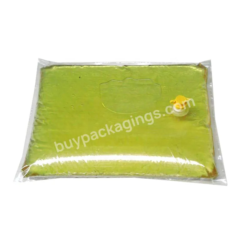 Custom Capacity Of Plastic Bags Bags In Boxes Liquid Packaging Stand Up Pouch With Spout Proof Juice Water Bag In Box