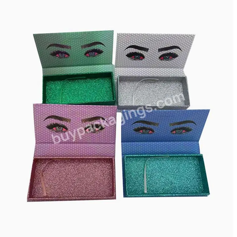 Custom Cardboard Cosmetic Lipstick Magnetic Paper Box Packaging Lip Glaze Eyelash Custom Packaging Box