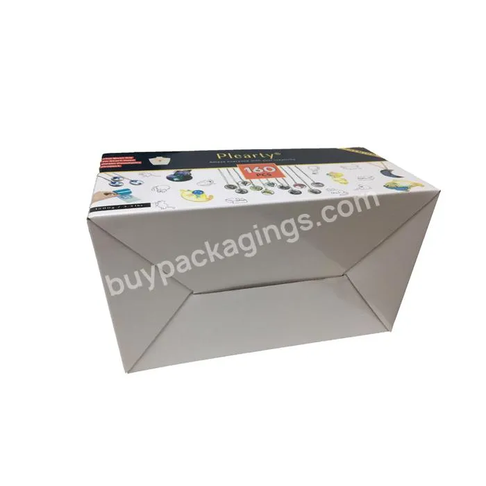 custom cardboard folding shipping mailer box corrugated custom printed logo 6x4x4 shipping boxes