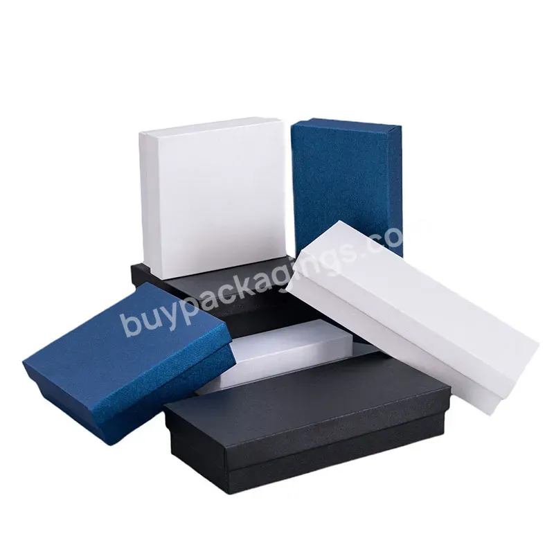 Custom Cardboard Logo Color Printing Cosmetic Gift Packaging Paper Heaven And Earth Cover Box