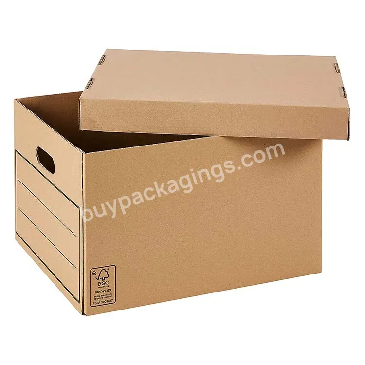 Custom Cardboard Packaging Storage Box Mailing Moving Shipping Boxes Corrugated Box Cartons For Packing