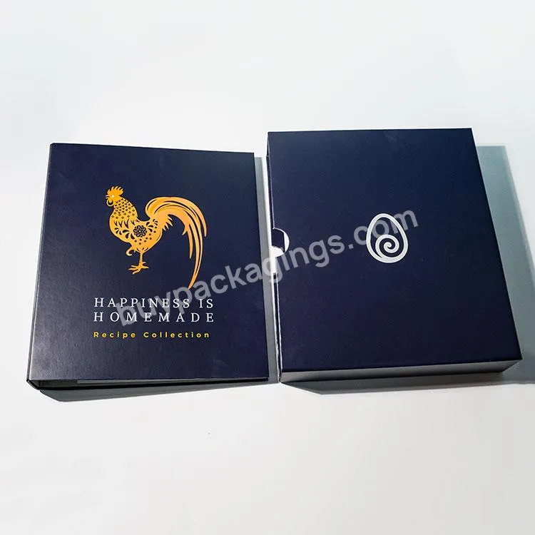 Custom Cardboard Slipcase For Books Single Premium Book Slipcase