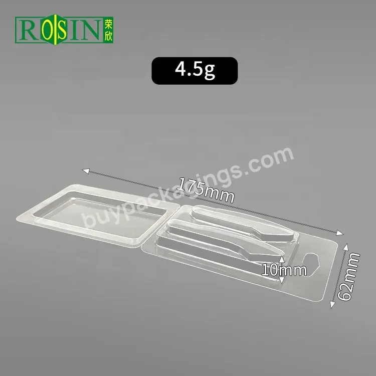 Custom Cheap Clear Pet Blister Pack Plastic Product Cavity Clamshell Packaging With Handle Holes