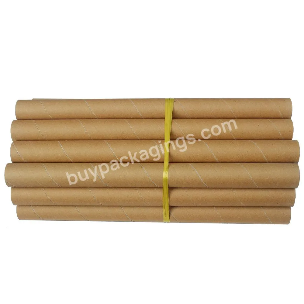 Custom Cheap Fishing Rod Packaging Tube Round Cardboard Shipping Mailing Tube Tubes With End Lid For Poster