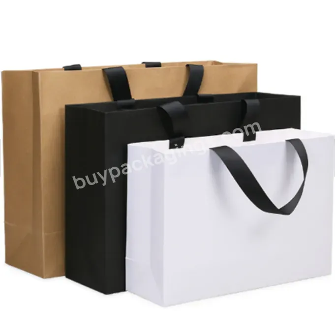 Custom Cheap Shopping Paper Bag Kraft Brown Paper Bag