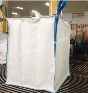 Custom Chemical Powder Fibc Packing Bag 1000 Kg Baffle Bulk Big Bag