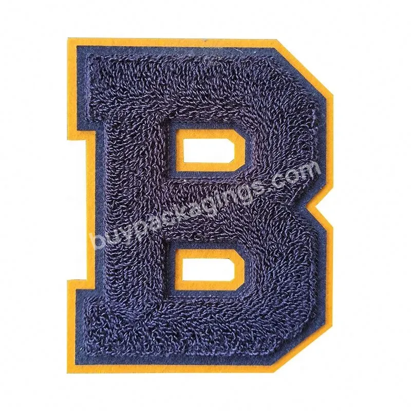 Custom Chenille Patches Alphabet Jacket Patches Embroidery Iron On Patch - Buy Chenille Embroidery Patches,New Style Custom Chenille Alphabet Patch Chenille Sew On Letters,3d Chenille Letter Patch.