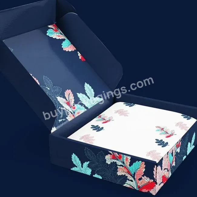 Custom China Factory Mailer Corrugated Clothing Cardboard Wholesale Carton Beer Paper Box Packaging