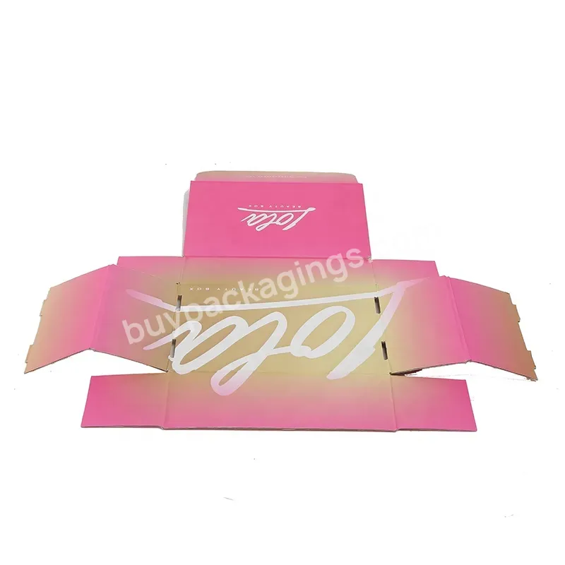 Custom China Manufacturer Factory Eco-friendly Printing Corrugated Packaging Clothes Paper Box