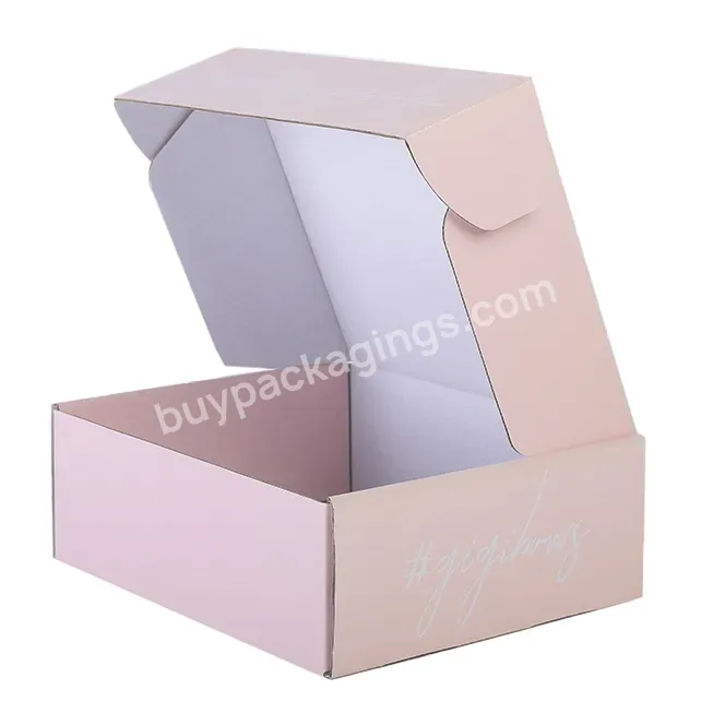 Custom China Manufacturer High-quality Mailer Rigid Corrugated Clothing Carton Beer Paper Box Packaging