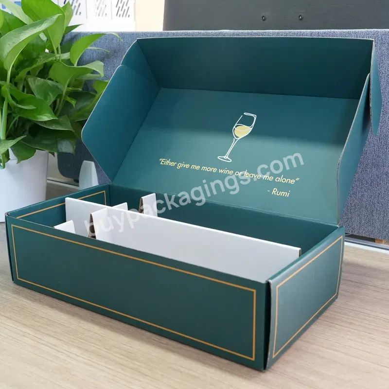 Custom China Manufacturer Oem Factory Mailer Corrugated Cardboard Wholesale Carton Beer Paper Box Packaging