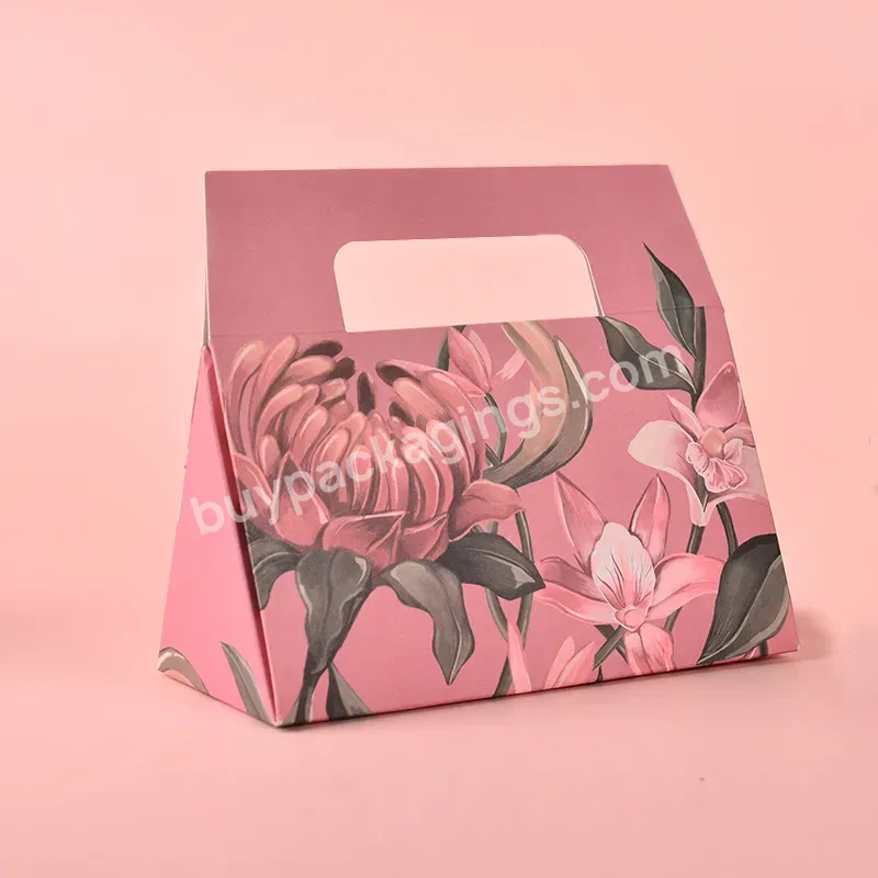 Custom Chocolate Packaging Box Festival/wedding Candy Cookie Boxes Folding Kraft Paper Box Full Color Printing Glossy Lamination
