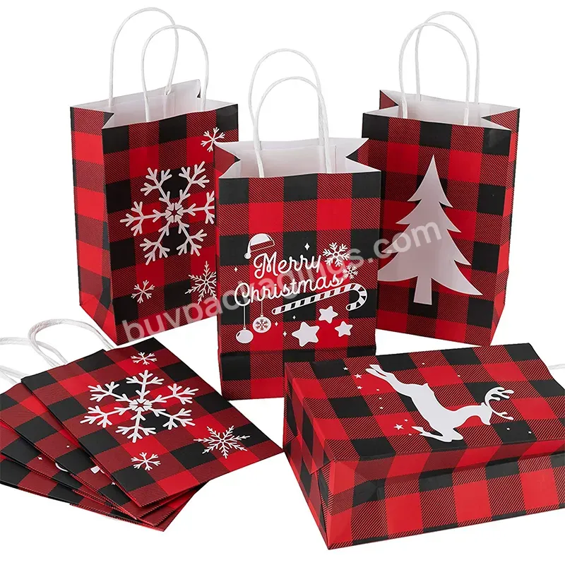 Custom Christmas Birthday Printing Cheap Shopping Gift Paper Bags