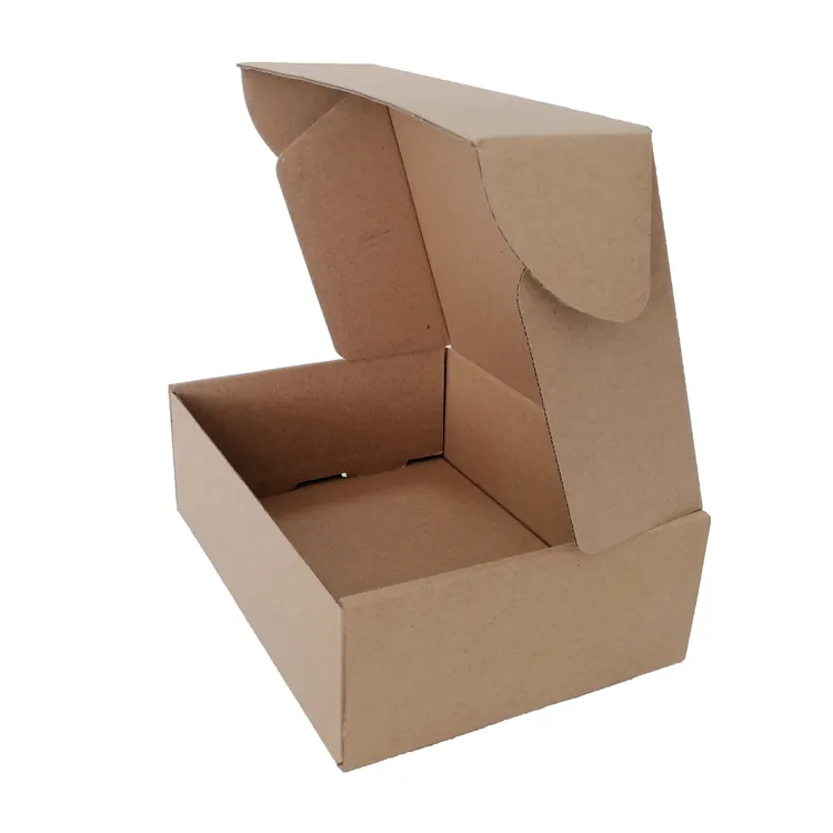 Custom Christmas gift box kraft corrugated shipping box