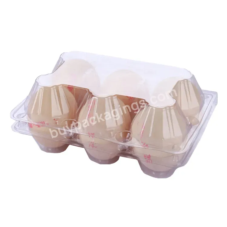 Custom Clamshells Plastic Reusable Quail Egg Clear Pet Plastic 6 15 Holes Egg Packaging Tray Plastic Box For Eggs