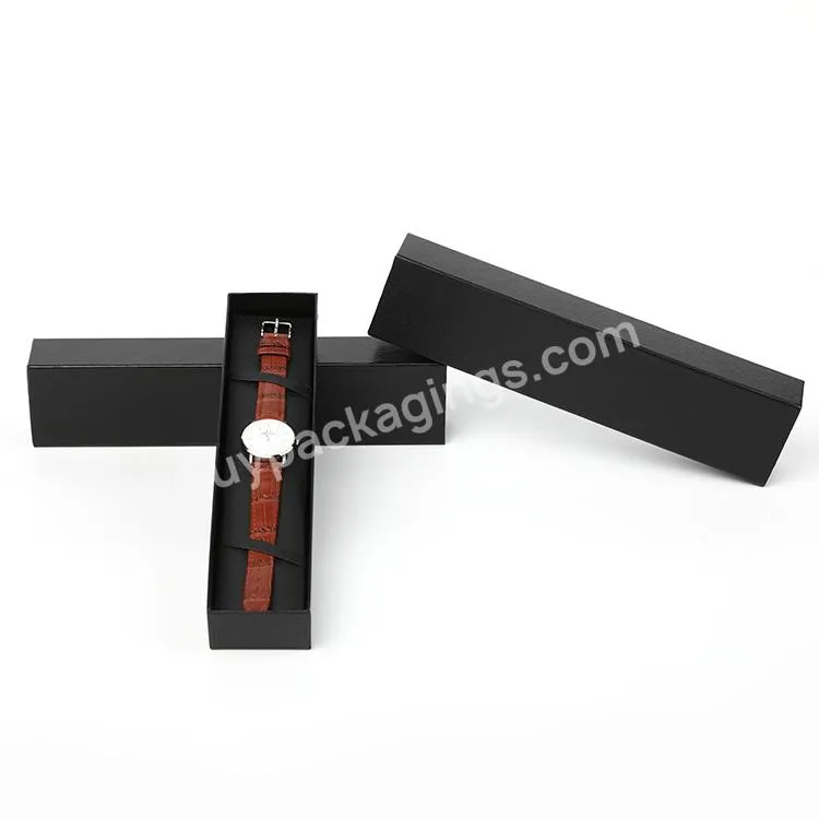 Custom Classical Design Function Display Watch Strap Case Packaging Gift Box Watch Strap Storage Box