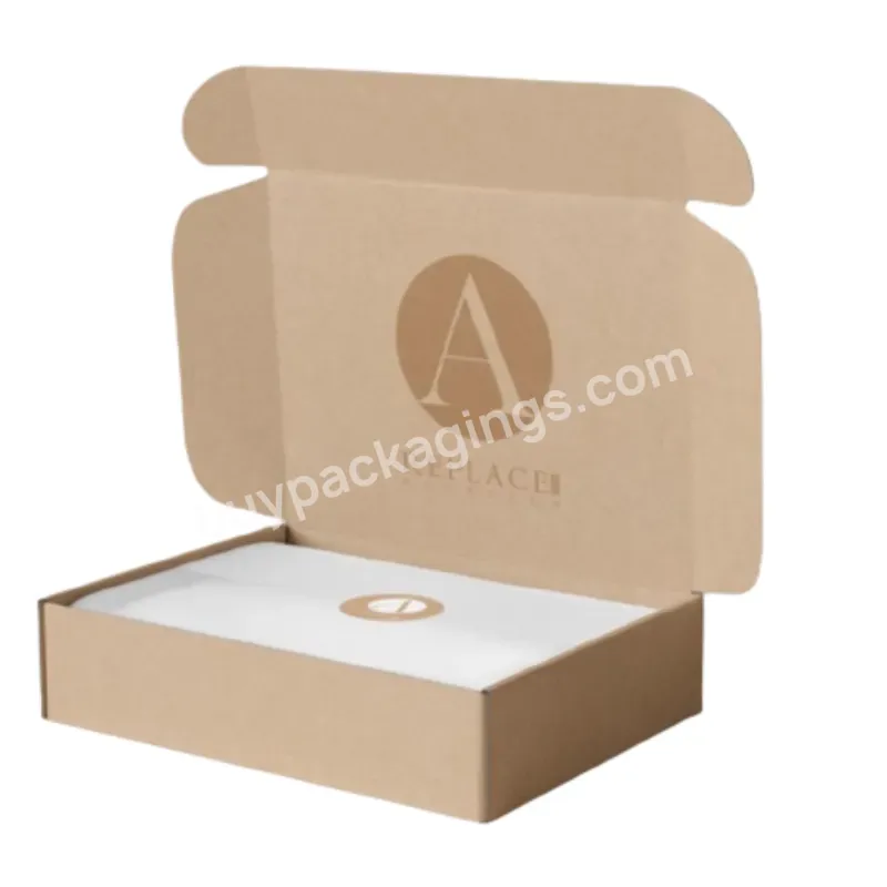 Custom Clothing Foldable Colorful Kraft Paper Gift Packaging Boxes For Clothing
