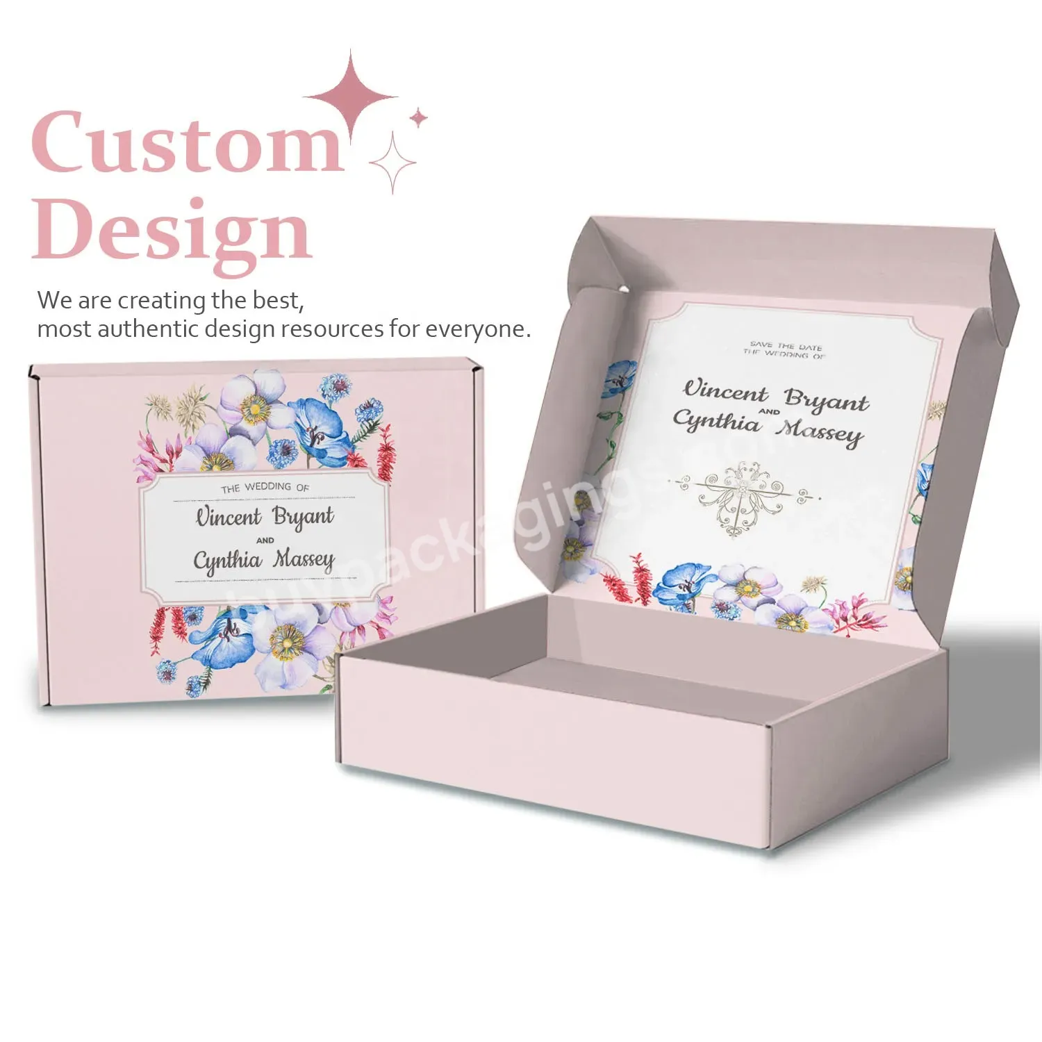 Custom Cmyk Multi Color Printed Luxury High Quality Packaging Carton Box For Clothes