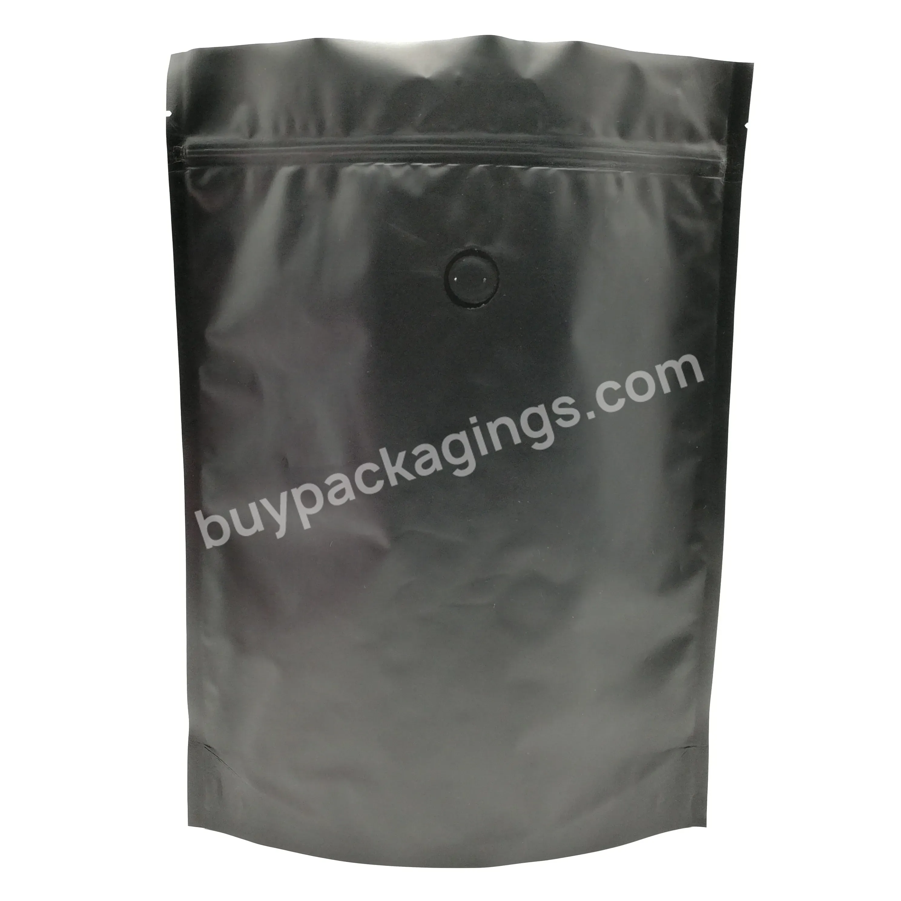 Custom Coffee Bean Coffee Powder Sealed Composite Flat Bottom Moisture-proof Self-supporting Packaging Bag