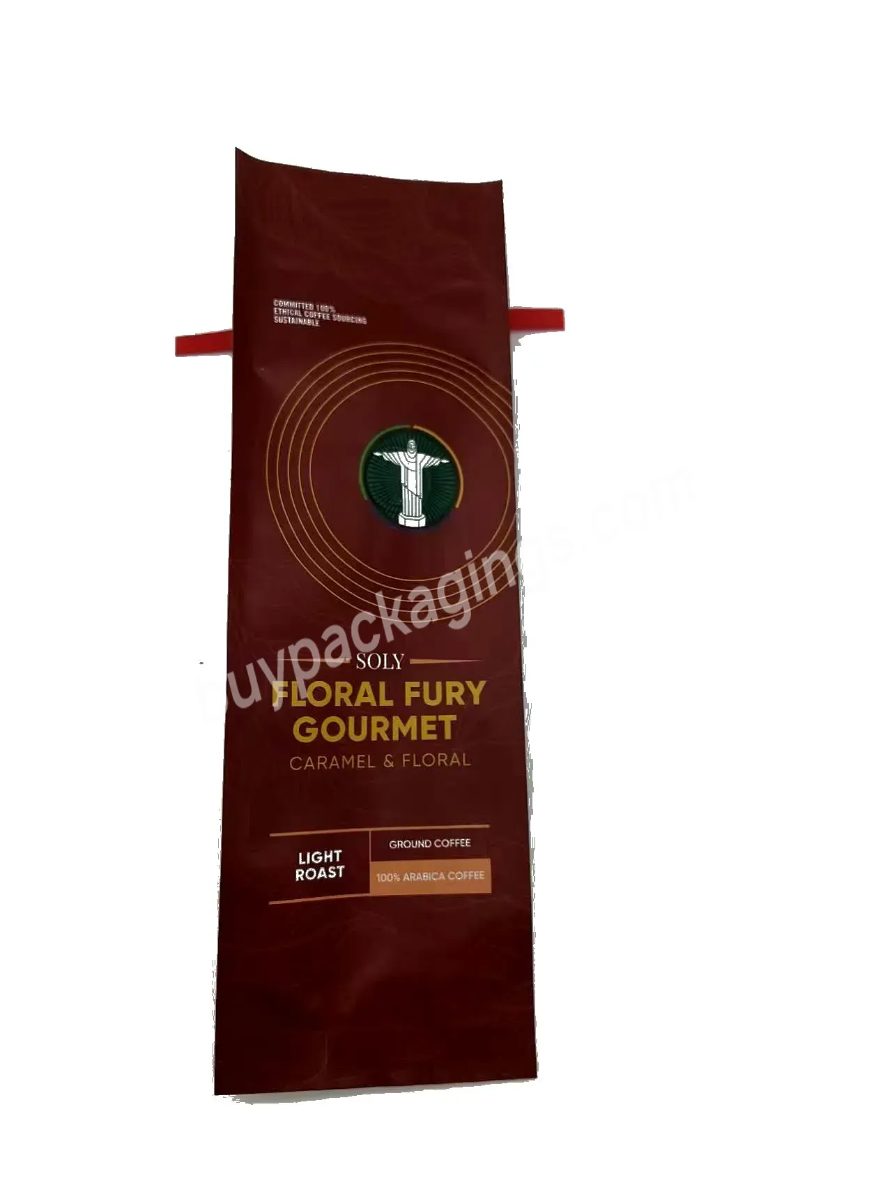 Custom Coffee Packaging Biodegradable Coffee Packaging Side Guesst Bags Edible Bag Custom Printing Logo Packing For Coffee Beans