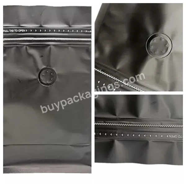 Custom Coffee Packaging Gravure Printing Food Stand Up Pouch Zipper Top Accept Customization Recycled Black Bags - Buy 8 Sides Eight Side Seal Flat Bottom Bag,Edible Bags,Custom Coffeepackaging.