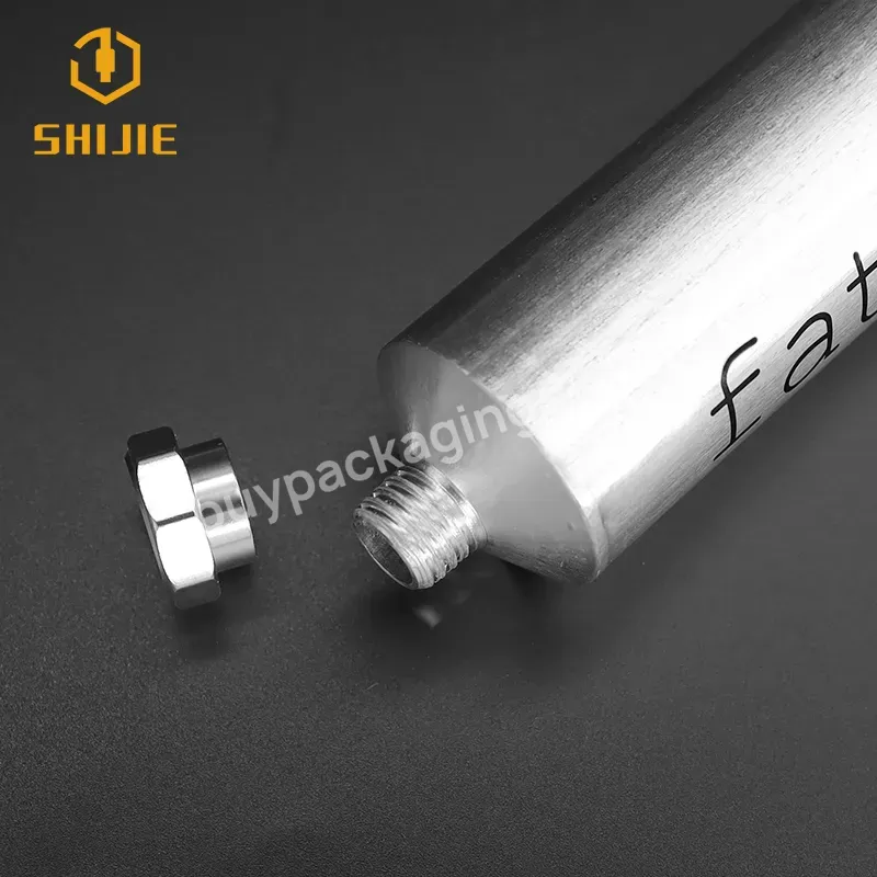 Custom Collapsible Fillable 30ml 50ml 100ml 150ml Eco Friendly Cosmetic Metal Aluminum Tube With Cap For Cosmetics Packaging