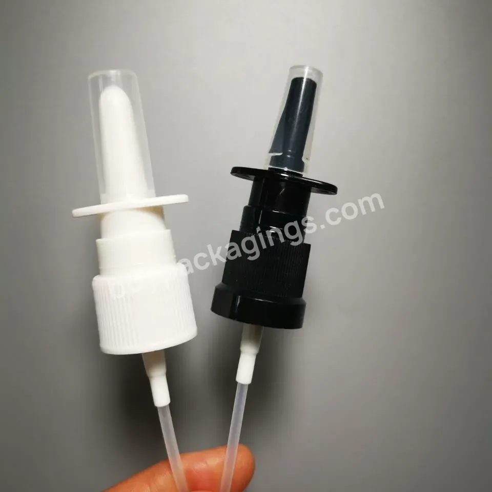 Custom Color 18mm 20mm Cleaning Fine Mist Plastic Nasal Sprayer Pump Spray