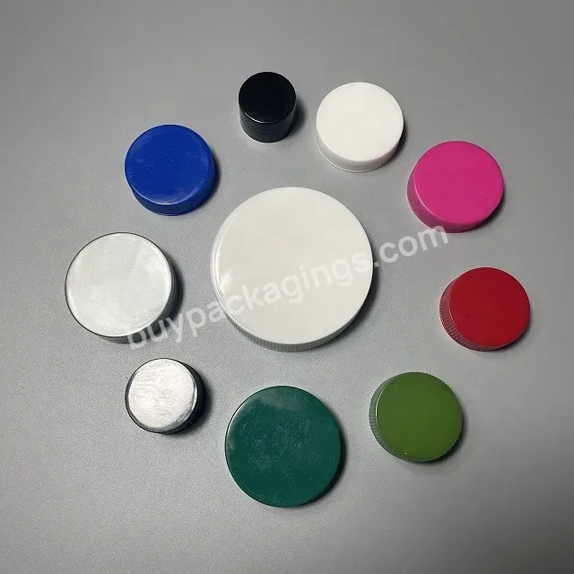 Custom Color 20mm 24mm 28mm White Black Plastic Bottle Pp Screw Cap