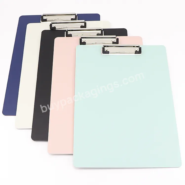 Custom Color Letter Size Low Profile Clip Nursing School Supplies A4 Clipboard Coach Teacher Nurse Medical Clipboard Exam Board