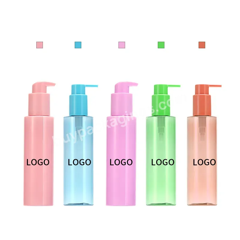 Custom Color Plastic Bottle Skin Care Set Face Cream Lotion Bottle 200ml Luxury Lotion Bottle