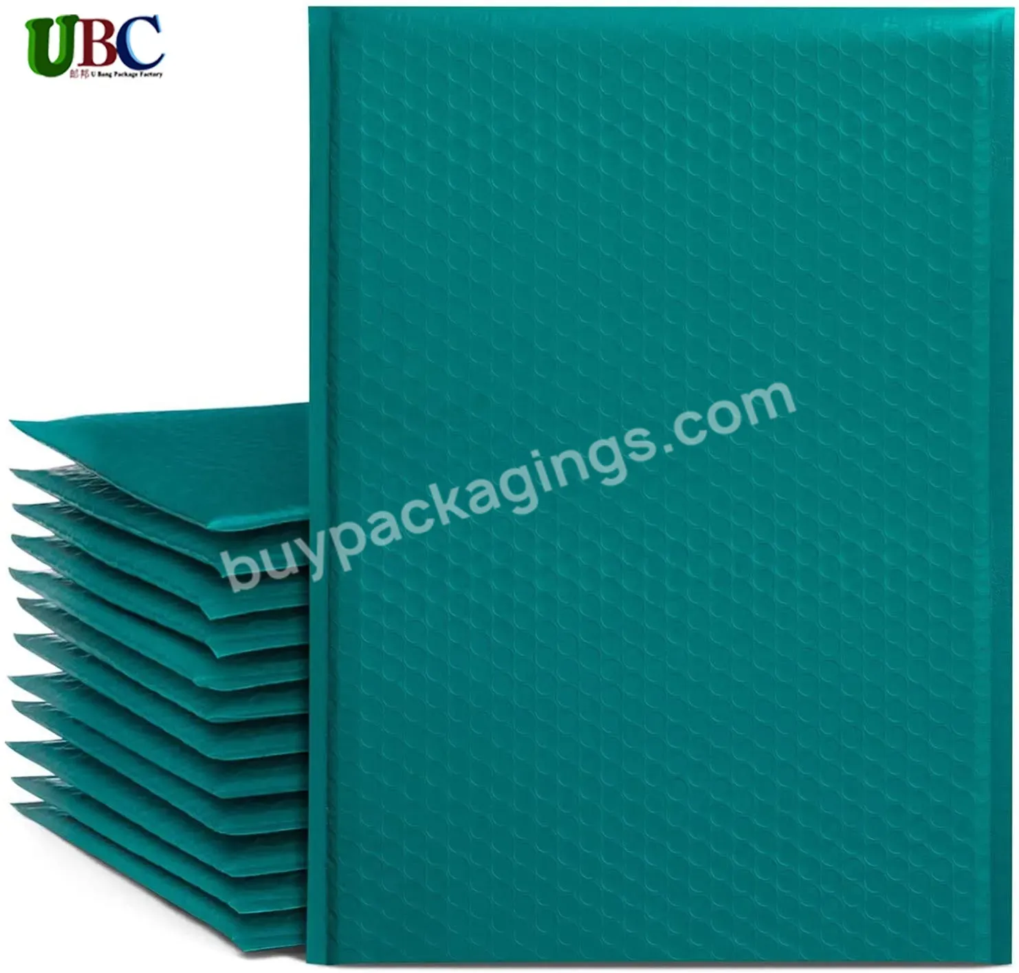 Custom Color Size Dark Green Envelope Pouch Factory Wholesale Mini Bubble Bags Eco-friendly 12x18 Bubble Mailer For Jewelry Pack