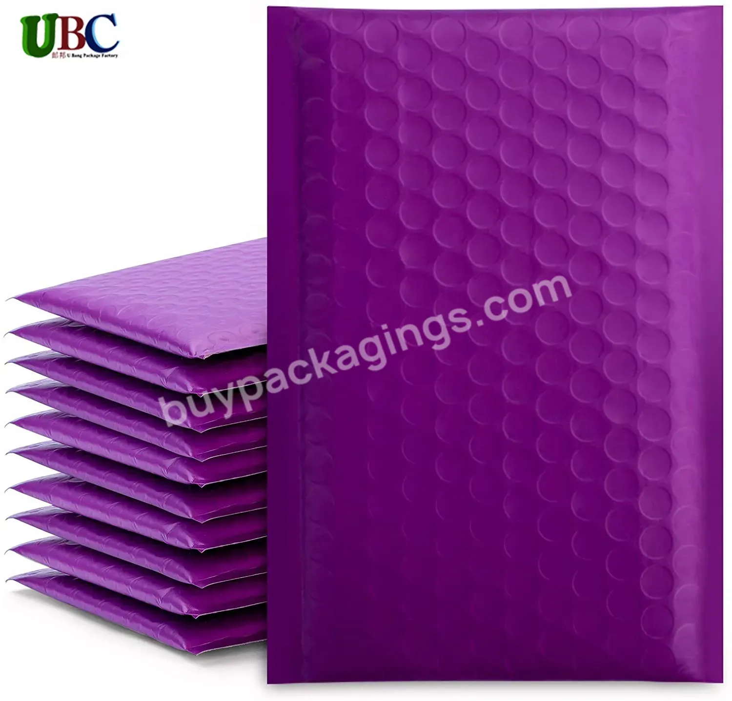Custom Color Size Extra Gr Bubble Bags Free Sample 6x9 Padded Envelopes Eco-friendly Customized Mailer Bubble Matte Black