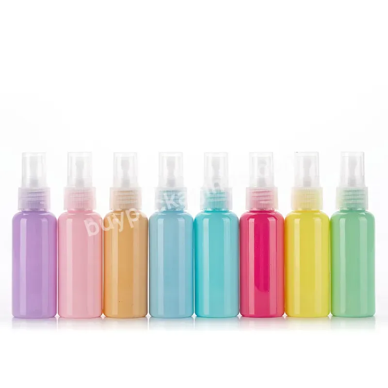 Custom Colored 60ml Plastic Fine Mist Spray Bottle