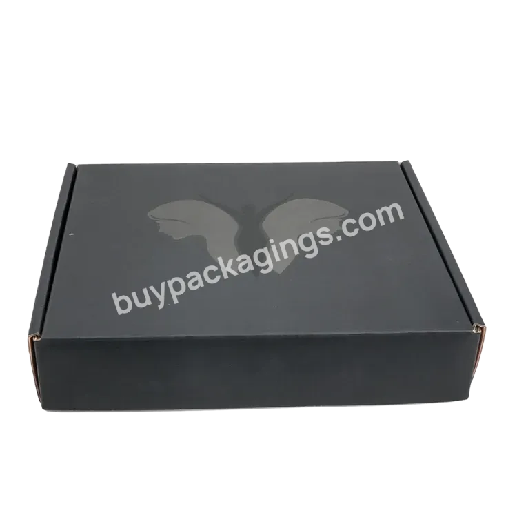 Custom Colored Boxes Logo Packaging Pink Cardboard Printed Eco Clothing Poly Cosmetic Flat Small Mailer Box