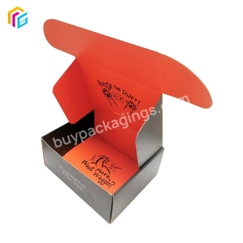 custom colored paper self seal corrugated shipping mailer boxes paper custom print shipping box large