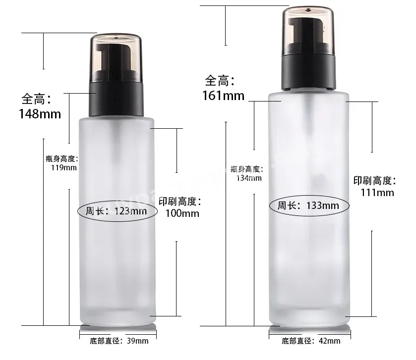 Custom Colorful Olive Hair Essential Oil Pump Sprayer Cosmetic Empty 100ml Bottles Glass Jar Dropper Bottle 100ml 80ml 60ml 50ml