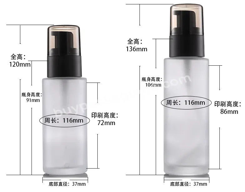 Custom Colorful Olive Hair Essential Oil Pump Sprayer Cosmetic Empty 100ml Bottles Glass Jar Dropper Bottle 100ml 80ml 60ml 50ml