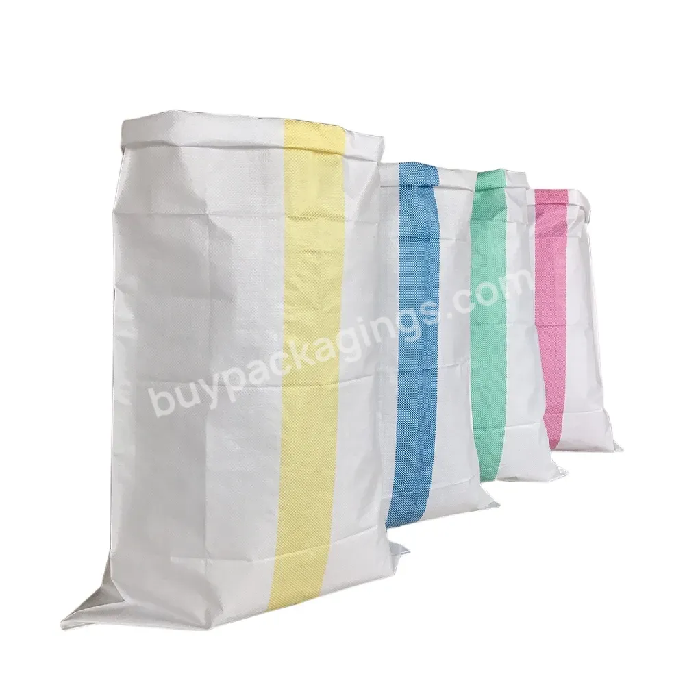 Custom Colorful Printed Plastic Pp Woven Bag