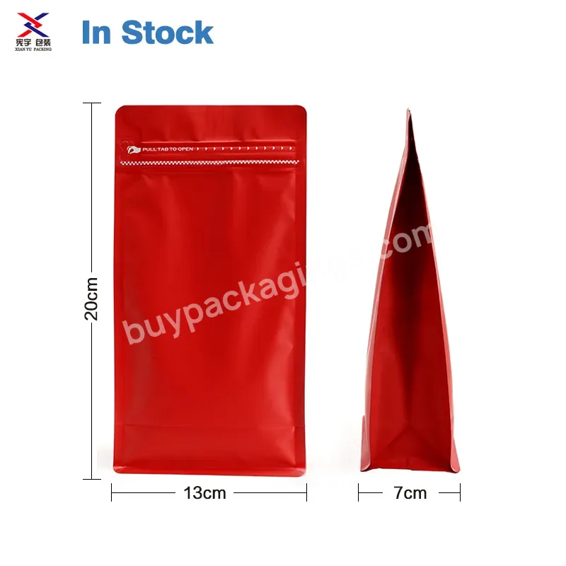 Custom Colorful Printing Mylar Bags Aluminum Foil Ground Coffee Powder Packaging Valve Zipper Bag