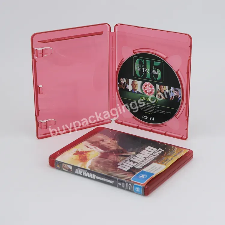 Custom Colors Game Holder Slim Box With Clear Film Console Games Case For Ps5 Playstation 2 3 4 5 Ps4 Ps3