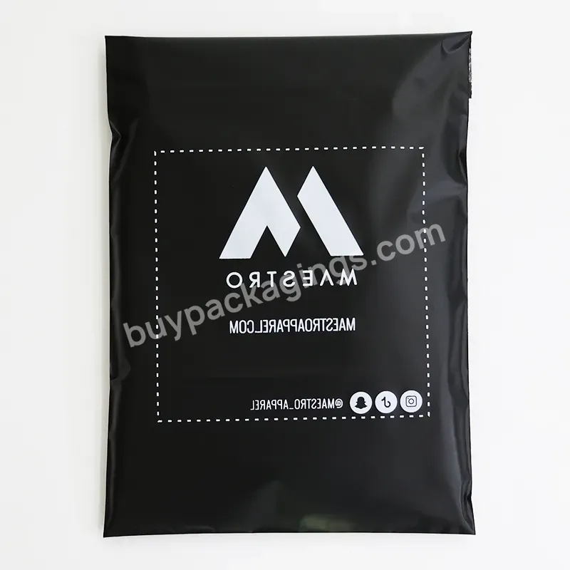 Custom Compostable Mailer Mailing Resealable Custom Printed Poly Bags For Clothing Appeal With Logo